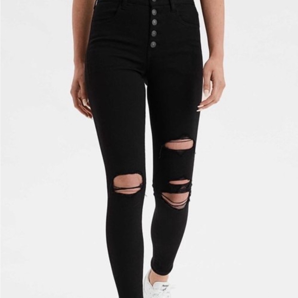 American Eagle Distressed Skinny Jeans